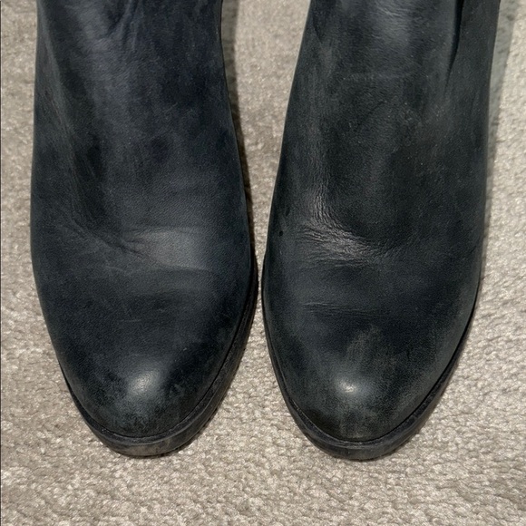 Lucky Brand Black Ankle Booties with High Heel - Picture 6 of 8